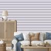 Horizontal retro stripes wallpaper for living room and bedroom 50x1000