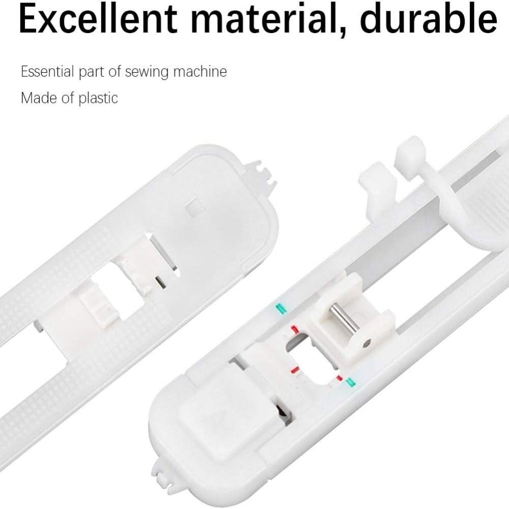 Белая 1-шаговая автоматическая лапка для петли-пуговицы, пластиковая лапка для петли-пуговицы, для швейных машин Brother