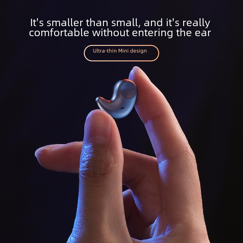 Новая беспроводная мини-гарнитура TWS Bluetooth для сна на боку