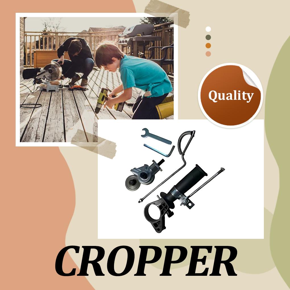 Черный металлический резак для электрической дрели Premium для сильной режущей способности электрические дрели ножницы