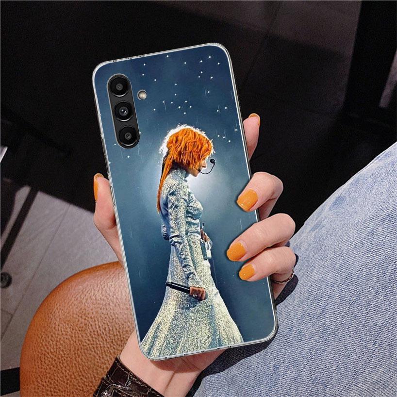 Mylene Farmer Phone Case For Samsung Galaxy A17 A16 A15 A14 A13 A57 A56 A55 A54 A53 A37 A36 A35 A34 A33 A26 A25 A24 A23 Galaxy A