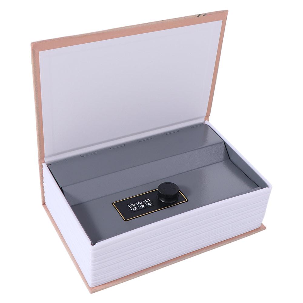 Rectangle Password Security Safe Box Analog Dictionary Book Safe Box Cash Jewelry