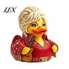 Modern Duck Ornament for Living Room Charming Novelty Ornament, Musical Theme with Guitar Decorative Figurines Decor, Collectible Sculpture