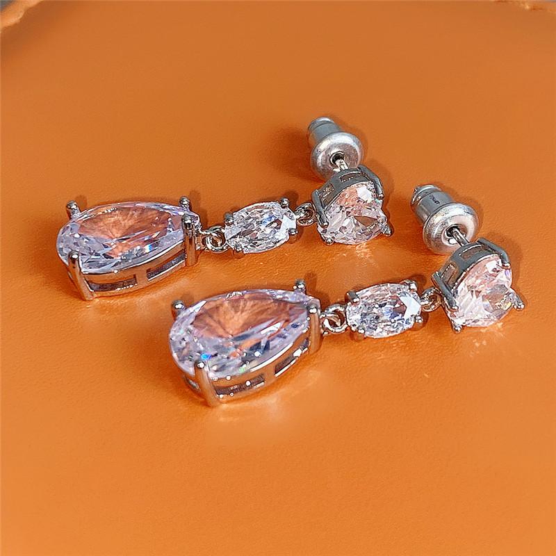 BELLA BOX Простые элегантные серьги-капли для женщин, свадебные аксессуары для любви, эстетические женские висячие серьги, необычный подарок, модные украшения