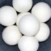 6Pcs 7CM Wool Balls Clothes Dryer Laundry Eco Friendly Softener Dehumidification Decrease Drying