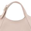 Longchamp Le Foulonné Logo Jacquard Metal Hardware Leather Tote Bag Small Women Tote Bags Cream 10328021407