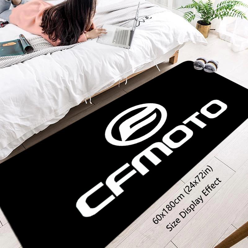 Interior Floor Mat CFmoto Racing Doormat Non-slip Foot Rug for Entryway Kitchen Carpet Bedroom Bedside Mats Washable Home Decor