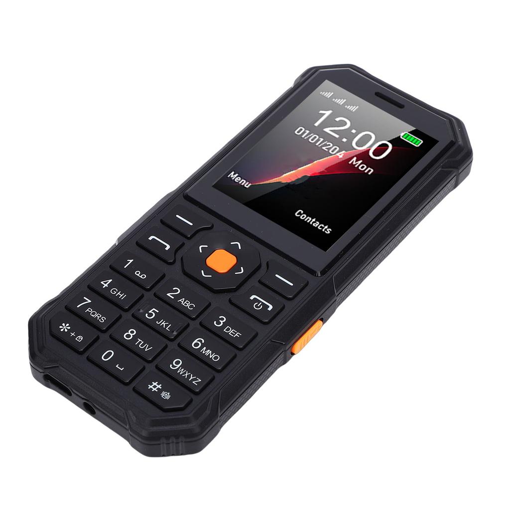 2G Телефон 2,4-дюймовый экран Тонкий 5800 мАч Тройная SIM-карта Телефон для пожилых Поддерживает Bluetooth Камера Фонарик Диктофон