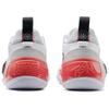 Li Ning Wade Way 10 Low Профессиональные баскетбольные кроссовки Мужские кроссовки Белый Красный ABAS083-14