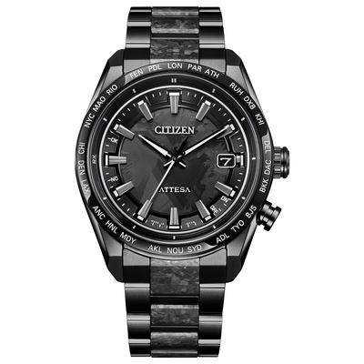 Citizen Attesa CB0285-63E HAKUTO-R Черный Eco-Drive