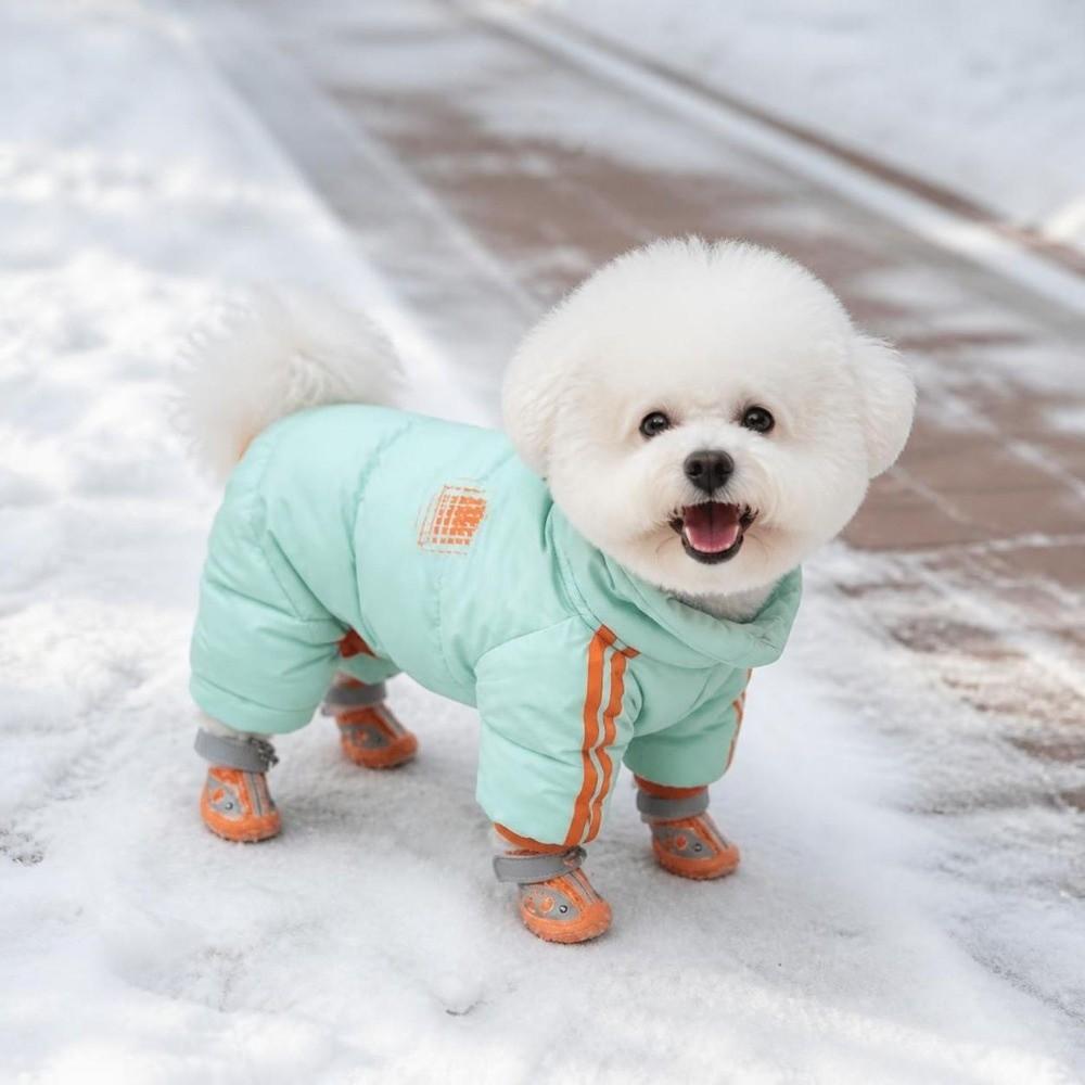 Windproof Dog Warm Clothes Cotton Dog Bodysuit Fashion Dog Vest Coat Cat