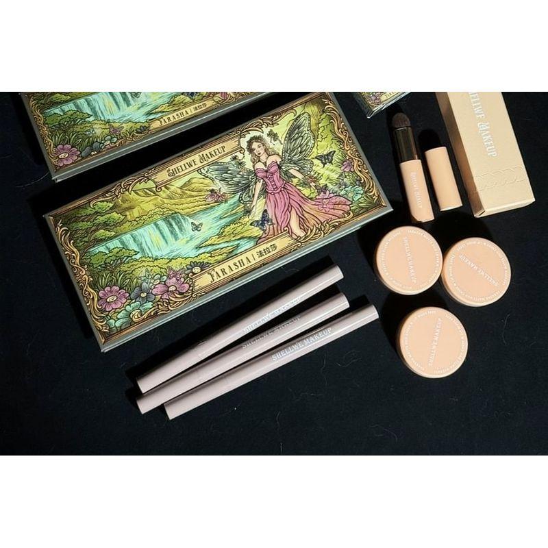 SHELLWE MAKEUP - Палитра теней для век Хамелеон 'Бабочка-Фея Фараша'