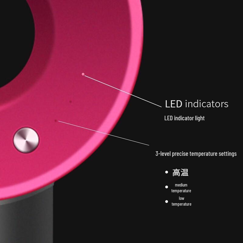 Профессиональный фен высокой мощности: Постоянная температура, бесшумный дизайн для ухода за волосами в отелях и супермаркетах.