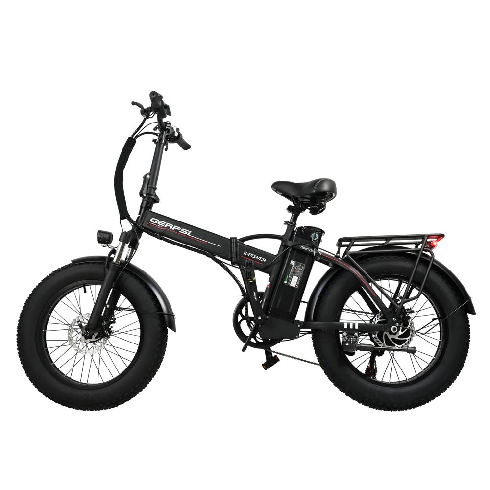 BAOLUJIE GPS-DZ2002 All-Terrain Electric Bike 500W Motor SHIMANO 7-Speed With Disc Brake 45km/h Top Speed 50km Range City Commuting E-Bike
