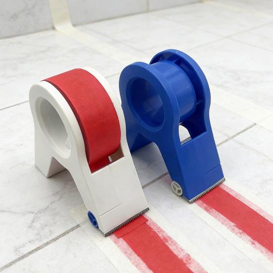 Инструмент для нанесения малярной ленты Двойной ролик Резак для ленты для плавного нанесения Компактный портативный диспенсер для ленты для домашних покрасочных проектов