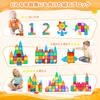 Magnetic Blocks This Is a Magnetic Block Tile Is a Construction Toy for Learning and Education That Both Boys and Girls Will Is Also a Great Has a