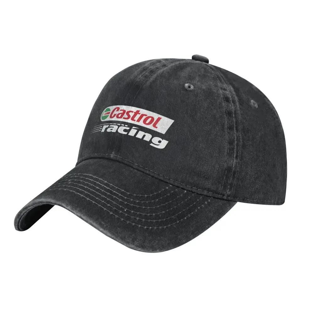 NEW Castrol Baseball Cap Men Women Snapback Trucker Fashion Mesh Hat Outdoor Sport Running Adjustable Gift