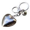 Exquisite Heart Keychain Big Hearts Bag Pendant Alloy Material Keyrings Perfect for Car Keys Bag Backpack Decoration