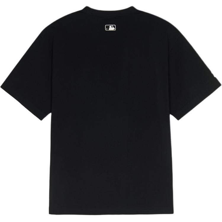 Новая коллекция MLB Frowning Bear Футболка New York Yankees SS25 Унисекс Черная 3ATSE0253-50BKS