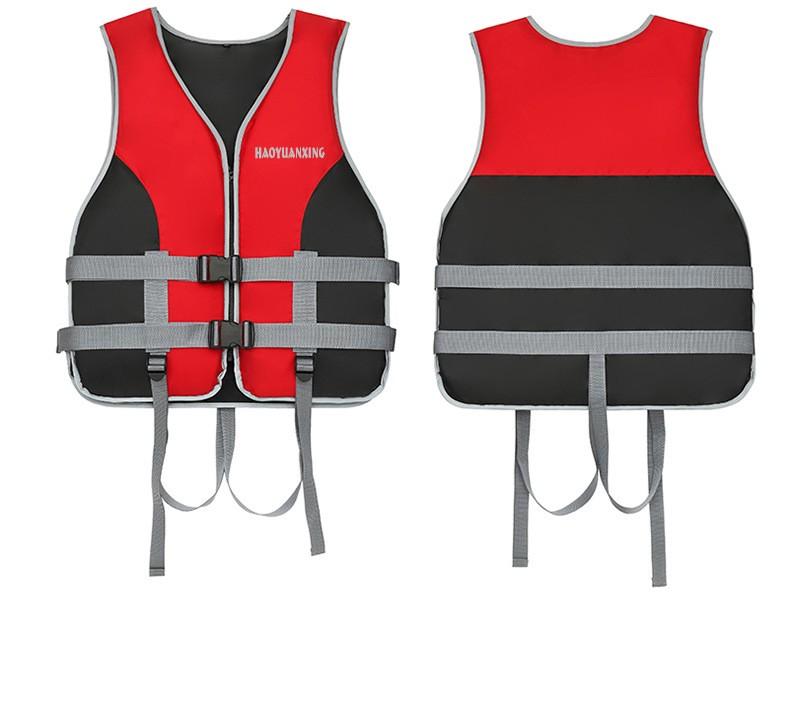 Взрослый жилет для каякинга, жилет для плавания с высокой плавучестью, регулируемая защитная куртка для женщин и мужчин, очень подходит для гребли, плавания и т. д.