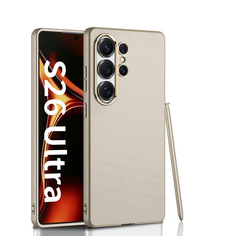 Совместимый матовый чехол для телефона Samsung S26 Ultra - Персонализированный легкий защитный чехол чистого цвета