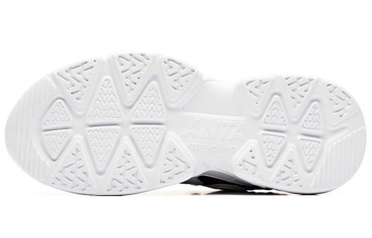 Women's Sneakers Anta Life Collection Synthetic Leather Cushioning Slip Resistant Abrasion Resistant