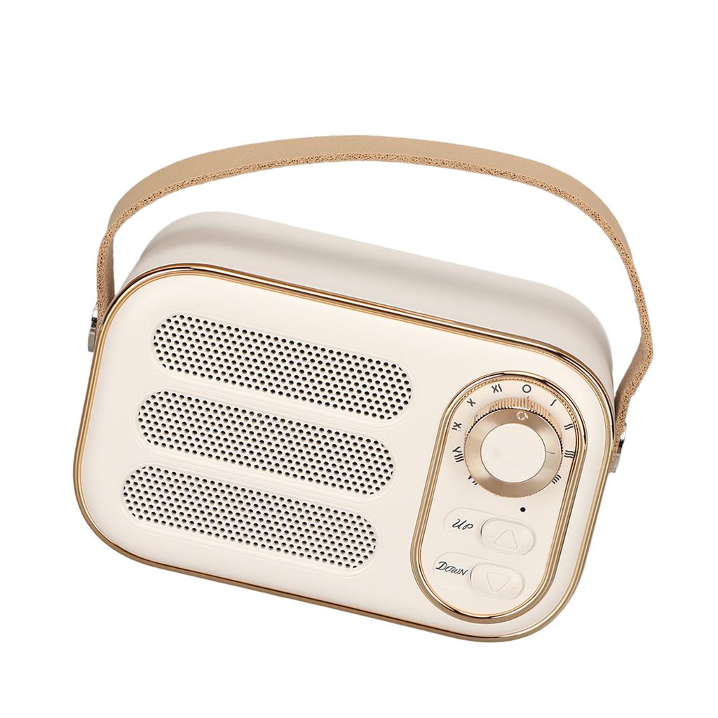 Bluetooth-динамик со стереозвуком HiFi и зарядкой через USB, портативный беспроводной динамик в стиле ретро для дома и путешествий