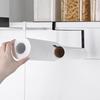 Держатель рулонной бумаги, не требующий перфорации, с большой несущей способностью, противоскользящий, нержавеющий, вертикальный и горизонтальный, шкаф для установки, защитная пленка, подставка для полотенец