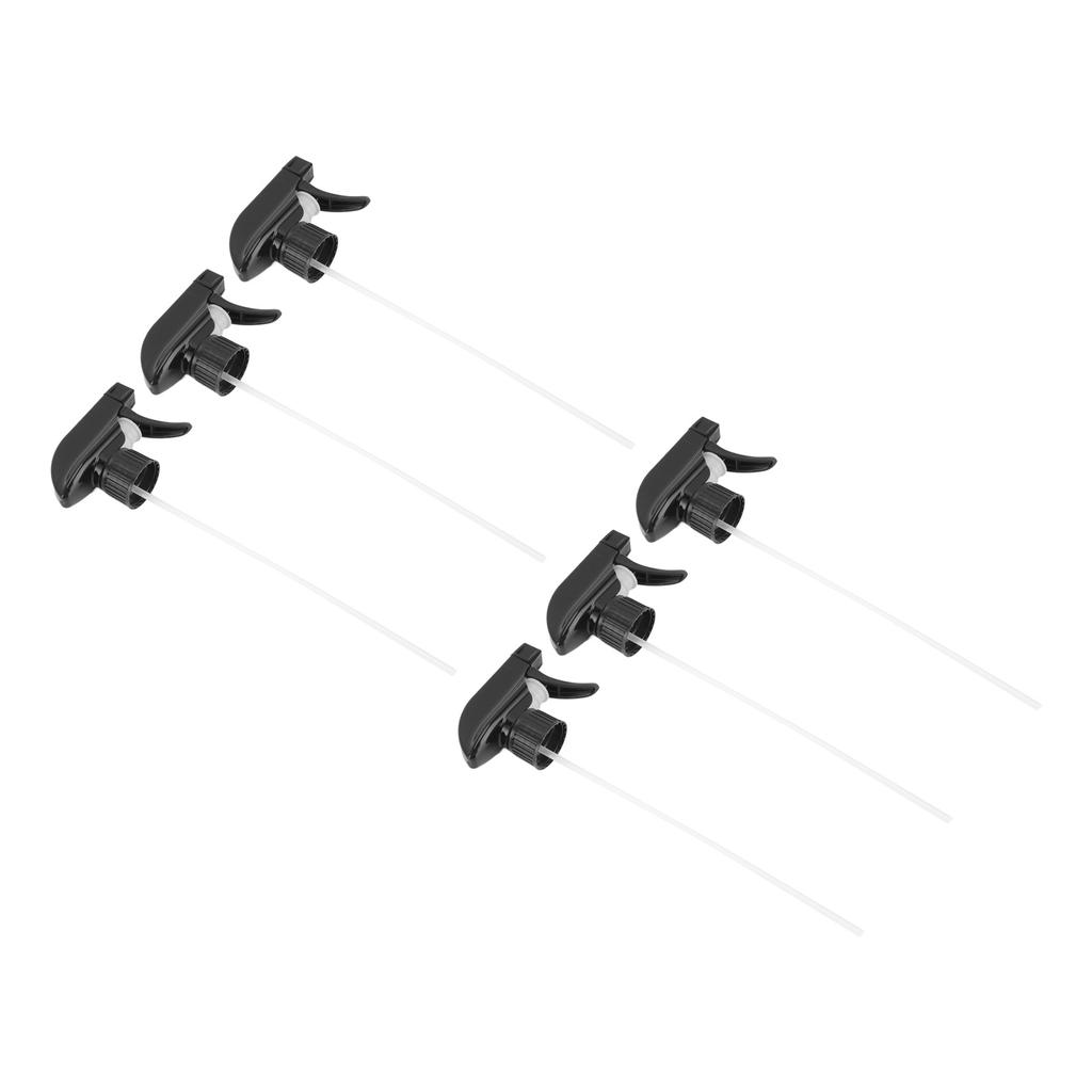 6 шт. сменная насадка для распылителя, многоразовые распылители для тумана, черные 28 мм