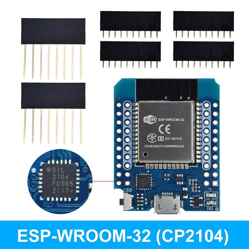 D1 Mini ESP32, беспроводная Wi-Fi, Bluetooth, макетная плата 2,4 ГГц, двухъядерный модуль Micro USB, макетная плата ESP-32