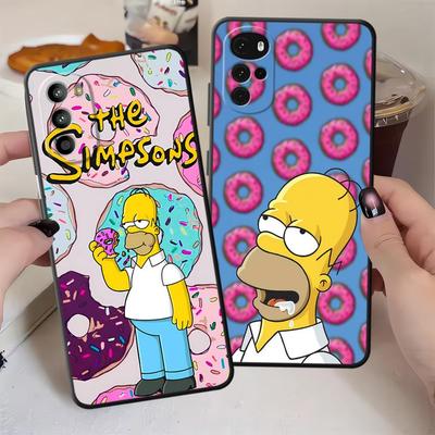 Чехол для телефона S-simpsons Donut для Moto S30 Pro Edge 20 30 X30 Pro