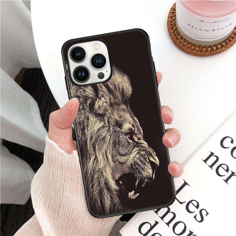 Мягкий чехол для телефона ASLAN LION THE CHRONICLES для iPhone 14pro 11pro 12 13pro max 5s 6s xs 7 8plus SE xr 12mini Coque Cases