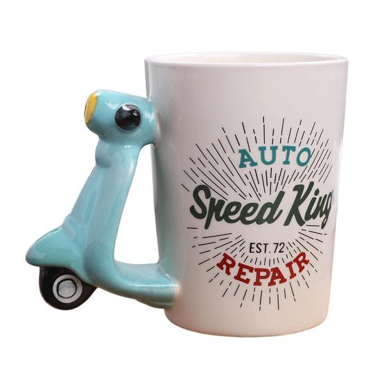 Water Cup 3D Animal Design Kids Ceramic Cup Children Role Play Coffee Mug Learning Through Play Cup Drinkware