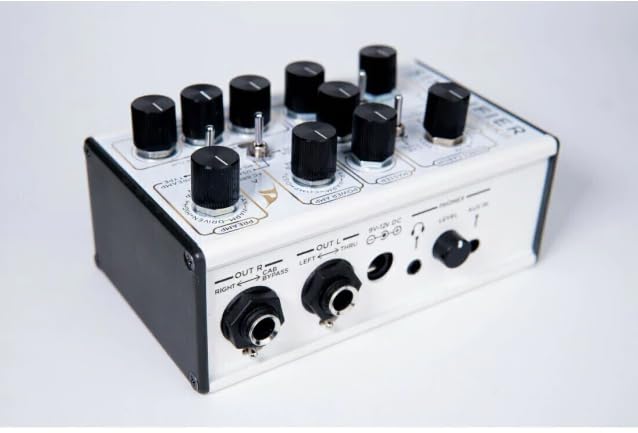 DSM Humboldt Simplifier II DLX Zero Watt Dual Channel Reverb Stereo Micro Mini Easy to Use Analog AMP Simulation with Headphone Out AUX Slot 200mA & -