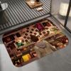 L-Life is Strange True Colors Floor Mat Diatomite Bath Mat, Quick Dry Absorbent Non-Slip Door Mat