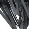 50Pcs Cable Ties Self Locking Black Accessories Bundle Straps 10cm Length Nylon Tie Wraps for Home