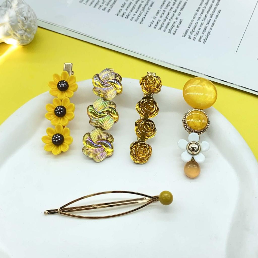 Крутая металлическая шпилька Y2K: Высококачественная горячая девчачья челка с заколкой и головной убор в виде утконоса