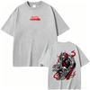 Special Offer Chainsaw Man Anime Print T-Shirt, Fun Denji & Pochita Cartoon Tee, Unisex, Vintage Sleeve Men And Women Comfortable T-shirt