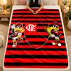 Flannel BlanketFlamengo Warm Soft Throw Blanket for Indoor Sofa Bed Living Room Use