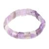 Браслет с аметистом, смешанный цвет, чисто натуральный, высокоэластичный хрустальный браслет для юбилея вечеринки