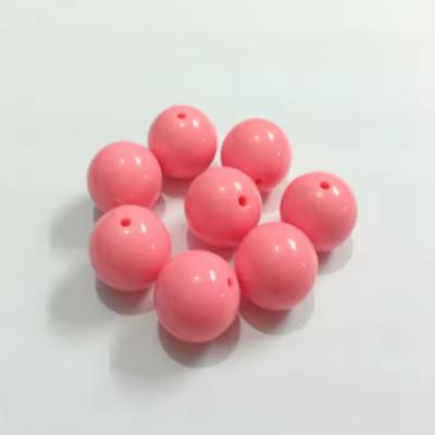 Wholesale 20mm 105pcs/bag Chunky Gumball Bubblegum Acrylic Solid Beads For Kids Necklace/DIY Hand Made/Fashion Jewelry Design