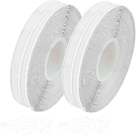 Car Vinyl Ptriping Tape, 2Pack Stripe Decals Car Stickers Auto Striping Tape Emblems Trim For Motorcycle Home DIY Door Musical Trument 32Ft (9.8M)