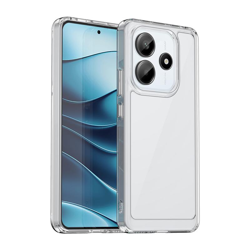 Для Redmi Note 14 5G Китайский чехол для Xiaomi Redmi Note 14 5G Чехол 6,67 дюйма Цветной мягкий силиконовый прозрачный бампер