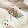 Collapsible Foldable Storage Basket 6 Colors Sundries Storage Bin Plastic Crate Box  Makeup Jewelry