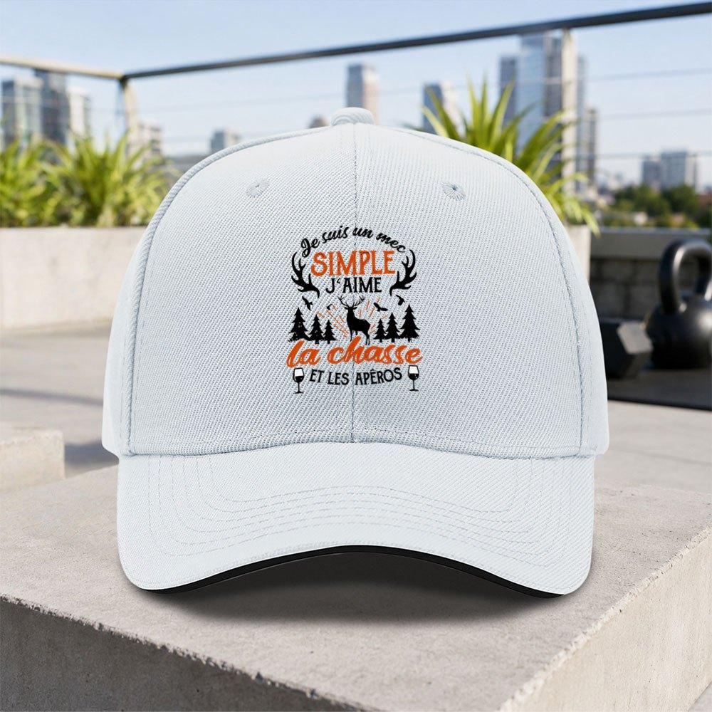 New Deer Hunting Wine Cup Sandwich Baseball Cap Unisex Easy Lightweight Adjustable Outdoor Duckbill Hat Suitable For Gatherings