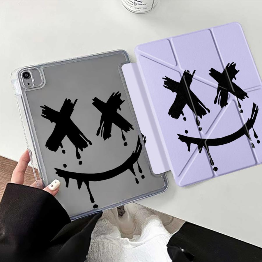 Крутой и стильный чехол-планшет для лица для iPad Pro 2025 Air 4 5 M3 M2 1 2 M4 11 дюймов Mini 6 7 Pro 11-го 10-го 9-го 8-го 7-го 12,9 дюйма