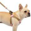 New Soft Leather Dog Vest Harness and Leash Set for Small Medium Dogs - Comfortable Escape-Proof Pet Harness Vest