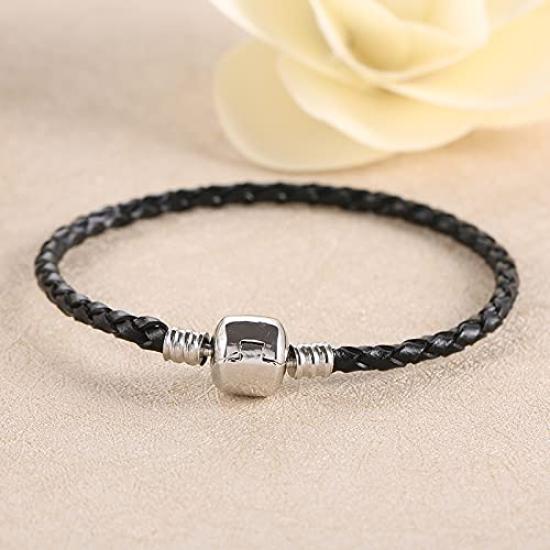 И Кожа Красный и Счастливый Круг Защита от Добра Модный Аксессуар Женский Мужской Браслет, Серебро, Бусины, Браслет, Зло, Удача, Амулет, Унисекс,