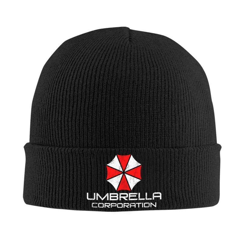 Umbrella Corporation Beanie Hats Adults Knitted Hat Unisex Warm Skullies Beanies Caps Autumn Winter Outdoor Bonnet Hat