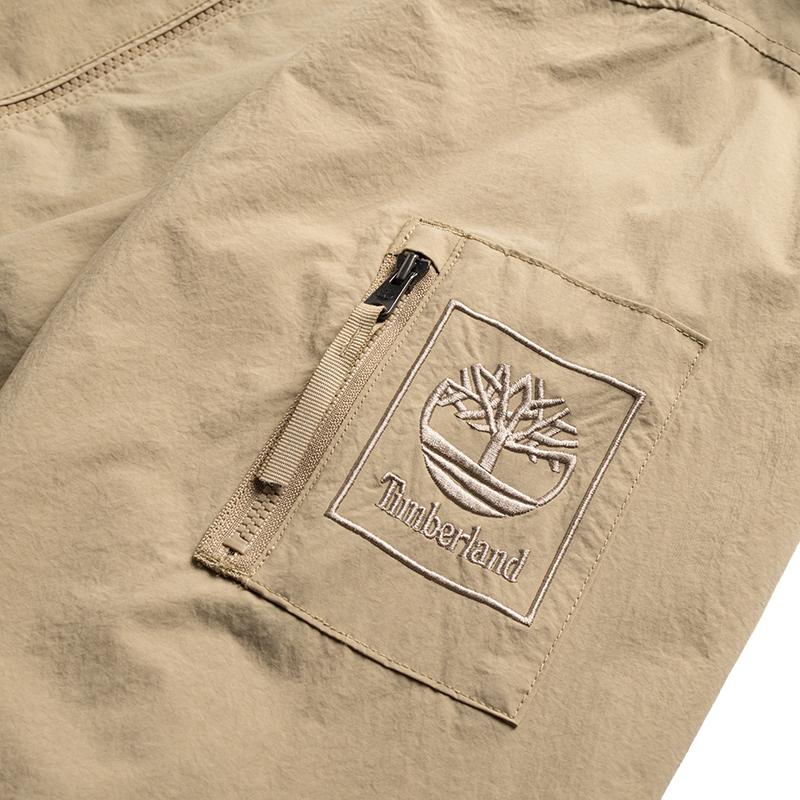 Timberland Водонепроницаемая повседневная куртка с твердым логотипом для мужчин, цвет тростника-желтый A4225-DH4